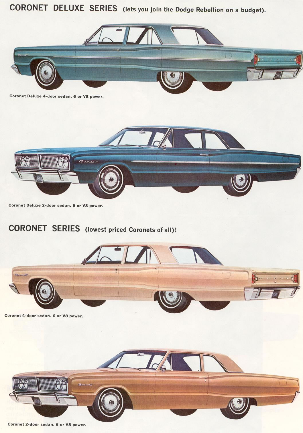 1966 Dodge Brochure Page 2